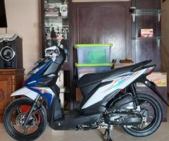 Beat 2019 Biru Putih Plat Magetan