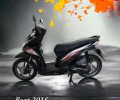 Beat 2015 Hitam Plat AE Madiun Kab