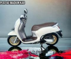 Scoopy 2021 Putih Plat AE MADIUN PILANGKENCENG