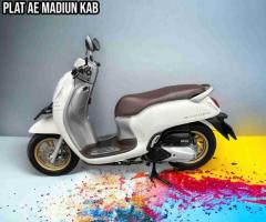 Scoopy 2021 Putih Plat AE MADIUN NGLAMES