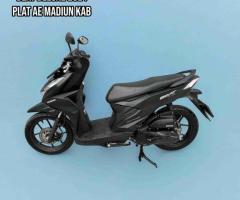 Beat Deluxe 2021 Plat AE Madiun Kab