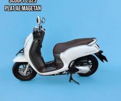 Scoopy Prestige White 2023 Plat AE MAGETAN