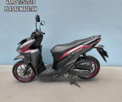 Vario 125 2018 Hitam Plat AE Magetan