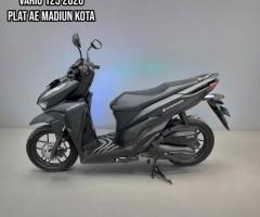 Vario 125 2020 Hitam Doff Plat AE Madiun Kota