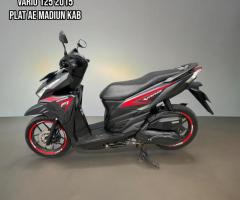 Vario 125 2015 Hitam Plat AE Madiun Kabupaten