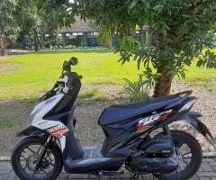 Beat 2021 Putih Hitam Plat AE Magetan