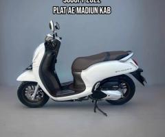 Scoopy 2022 White Plat AE Madiun Kabupaten