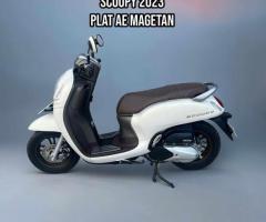 Scoopy 2023 Putih Plat AE MAGETAN