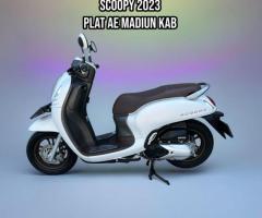 Scoopy 2023 Putih Plat AE Madiun Kab