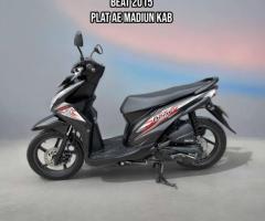 Beat 2015 hitam Plat AE Madiun Kabupaten