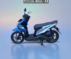 Beat 2014 Biru Putih Plat AE Magetan