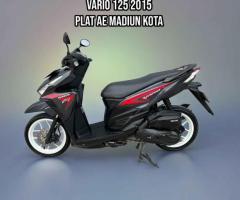 Vario 125 2015 Hitam Plat AE Madiun Kota