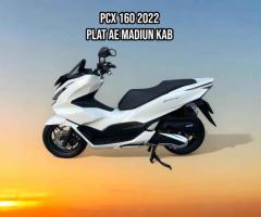 PCX 160 Putih CBS 2022 PLAT AE MADIUN KAB