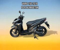 Vario 150 2018 Black Doff Plat AE Magetan